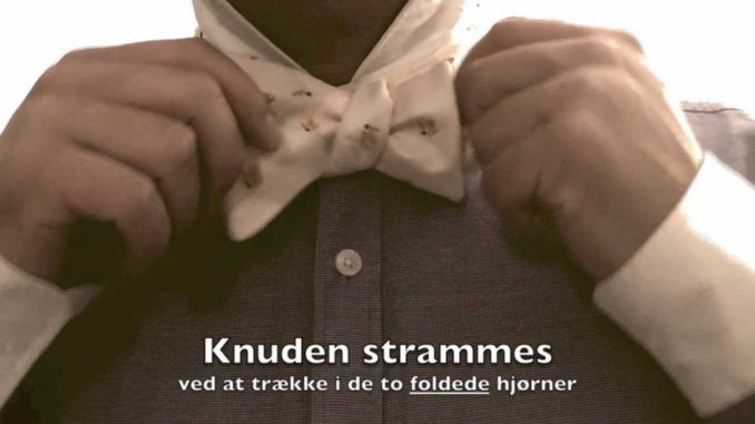 Cool! Sådan binder du din egen butterfly!