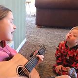 Musik for dreng med Downs syndrom til at tale!