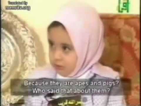 Muslimske børn lærer, at kristne og jøder er aber og grise