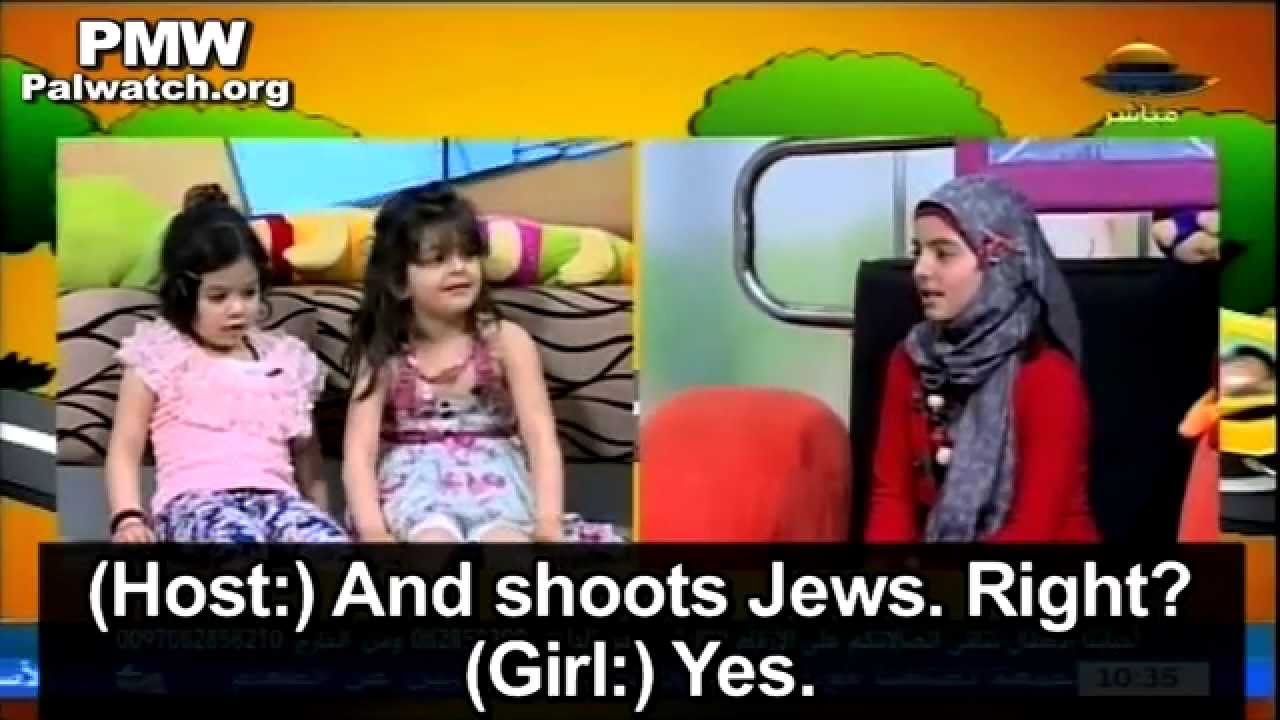 VIDEO: 4-årig muslimsk pige: “Når jeg bliver stor, vil jeg skyde jøder”